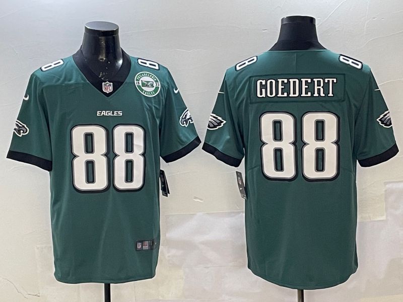 Men Philadelphia Eagles #88 Goedert Green Second generation Nike 2025 Limited NFL Jersey style 3->philadelphia eagles->NFL Jersey